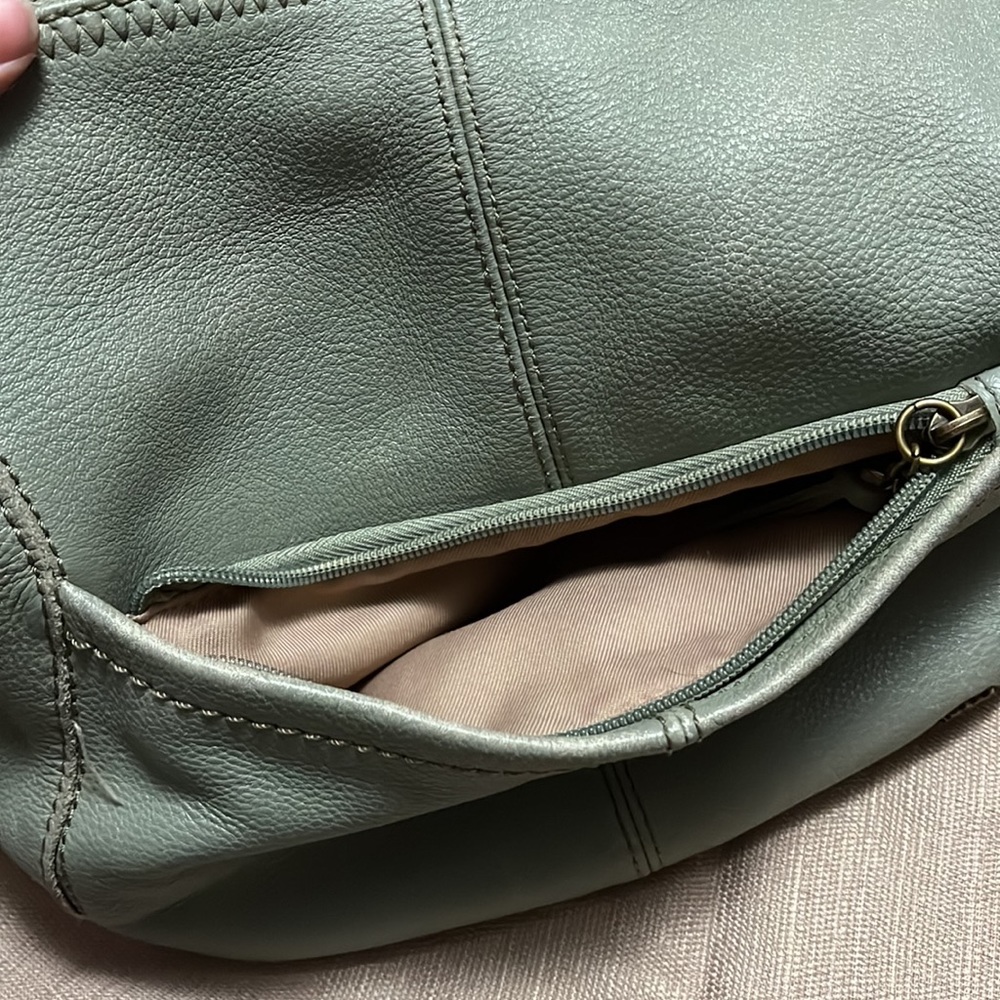 The Sak mint green hobo leather bag - Picture 3 of 11